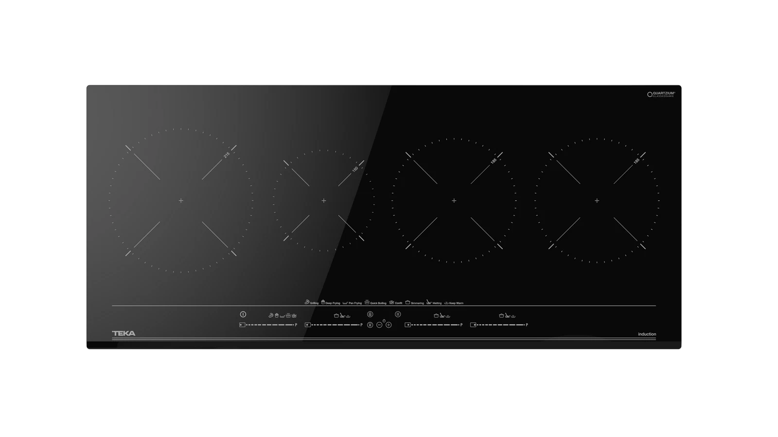 Индукционная варочная панель MasterSense 90 см IZC 94620 MST BLACK