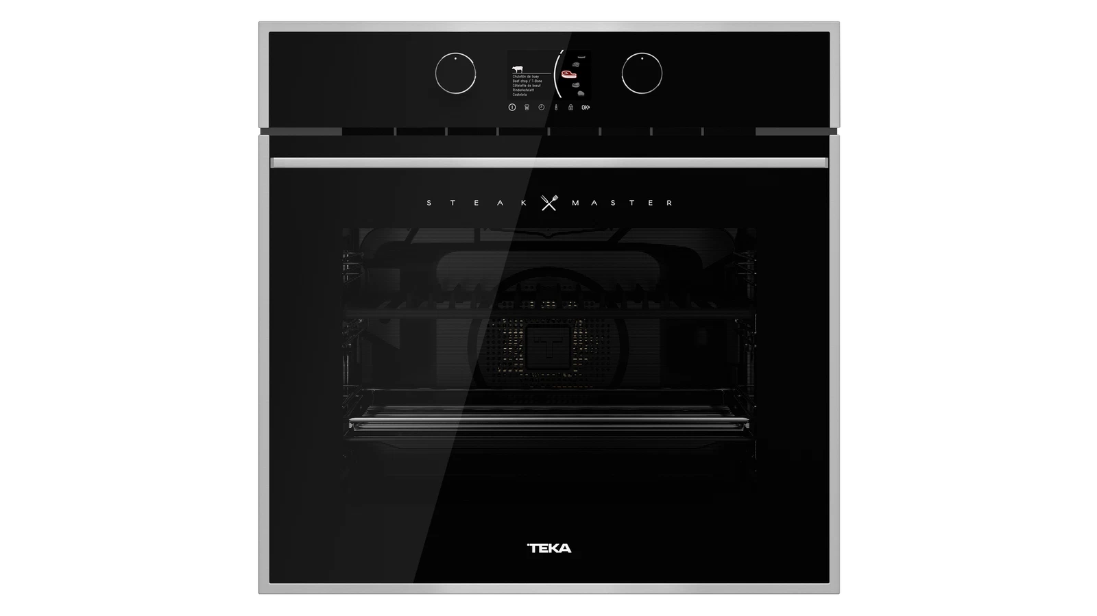 Духовой шкаф электрический Teka Maestro STEAKMASTER BLACK-SS Чёрное Стекло