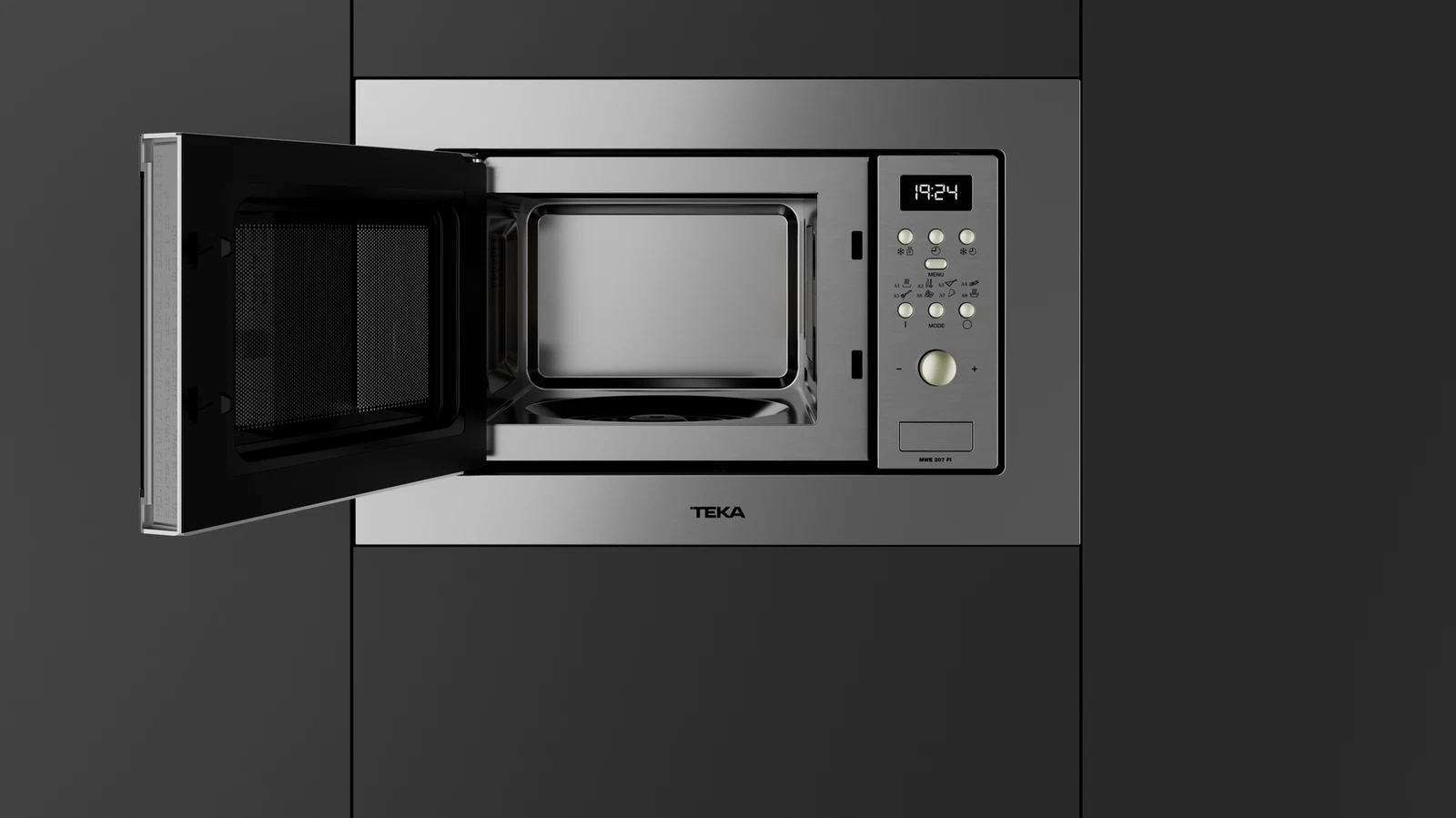 Встраиваемая микроволновая печь Teka Universo MWE 207 FI SS Нержавеющая Сталь