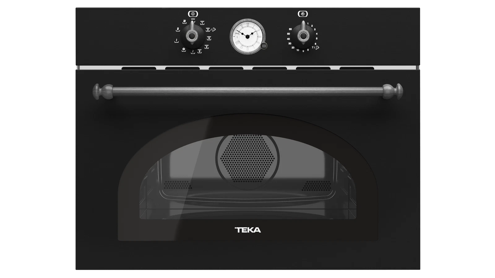 Встраиваемая микроволновая печь Teka Country MWR 32 BIA ANTHRACITE-OS Антрацитовая Эмаль/Состаренное Серебро