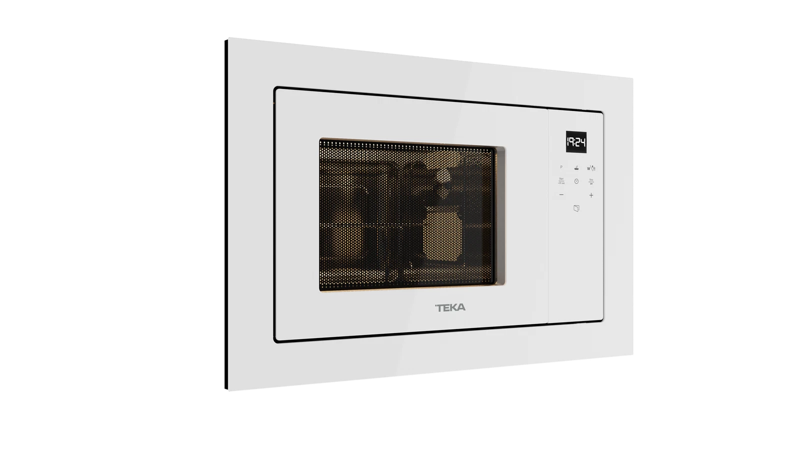 Встраиваемая микроволновая печь Teka Urban ML 8210 BIS WHITE MARBLE Белое Стекло