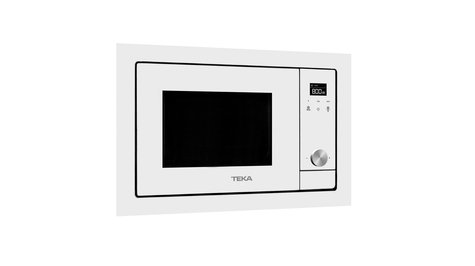 Встраиваемая микроволновая печь Teka Urban ML 8200 BIS WHITE MARBLE Белое Стекло