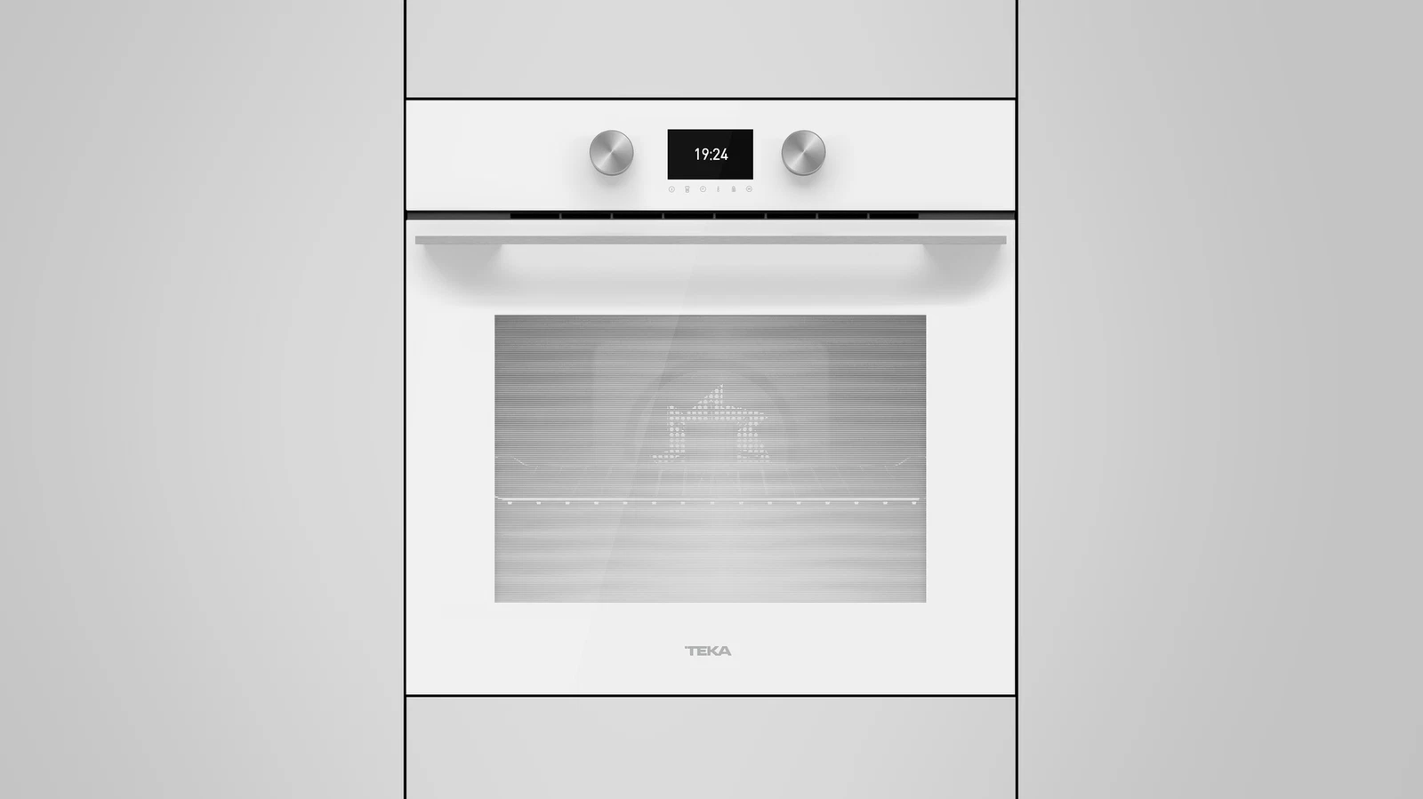 Духовой шкаф электрический Teka Urban HLB 8600 WHITE MARBLE Белое Стекло