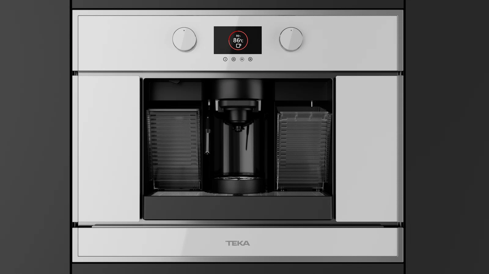 Кофемашина встраиваемая Teka Maestro CLC 835 MC WHITE-SS Белое Стекло
