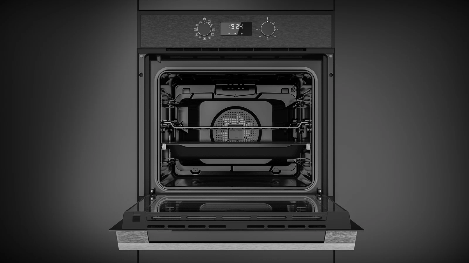 Духовой шкаф электрический Teka Total HSB 630 BLACK Чёрная Эмаль