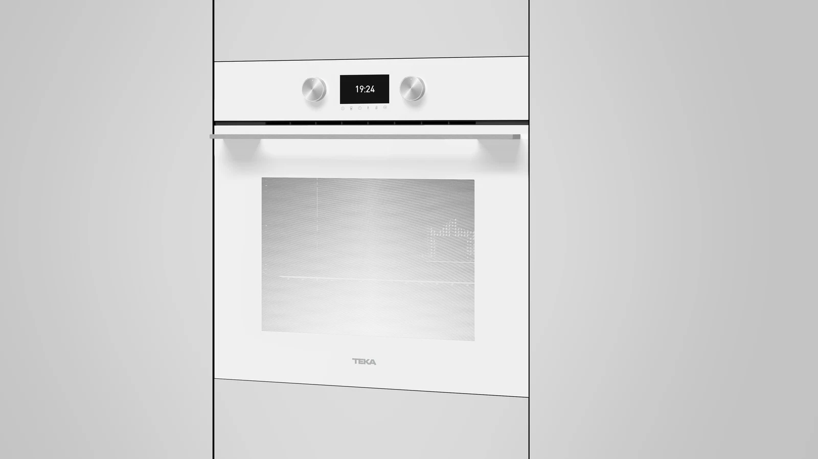 Духовой шкаф электрический Teka Urban HLB 8600 WHITE MARBLE Белое Стекло