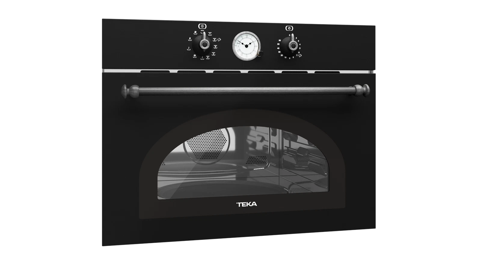 Встраиваемая микроволновая печь Teka Country MWR 32 BIA ANTHRACITE-OS Антрацитовая Эмаль/Состаренное Серебро