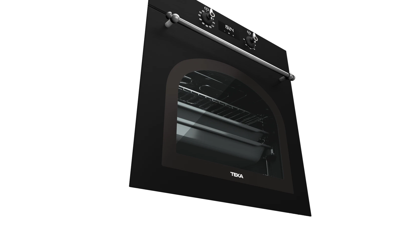 Духовой шкаф электрический Teka Country HRB 6400 ANTHRACITE-OS Антрацитовая Эмаль/Состаренное Серебро