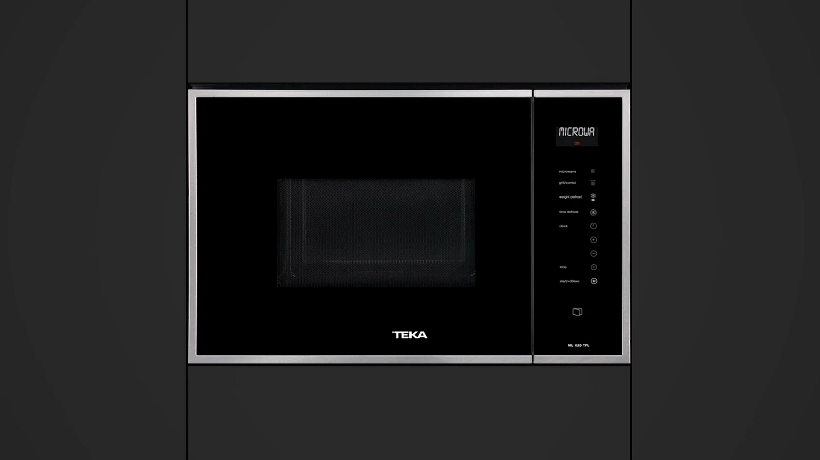 Встраиваемая микроволновая печь Teka Maestro ML 825 TFL BLACK-SS Чёрное Стекло