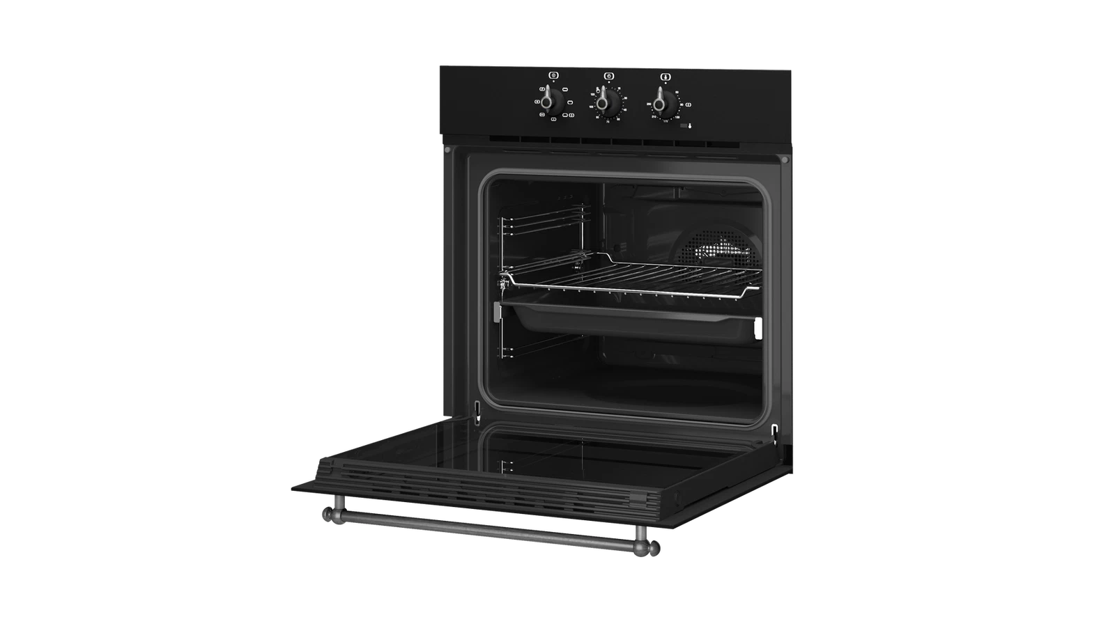 Духовой шкаф электрический Teka Country HRB 6100 ANTHRACITE-OS Антрацитовая Эмаль/Состаренное Серебро