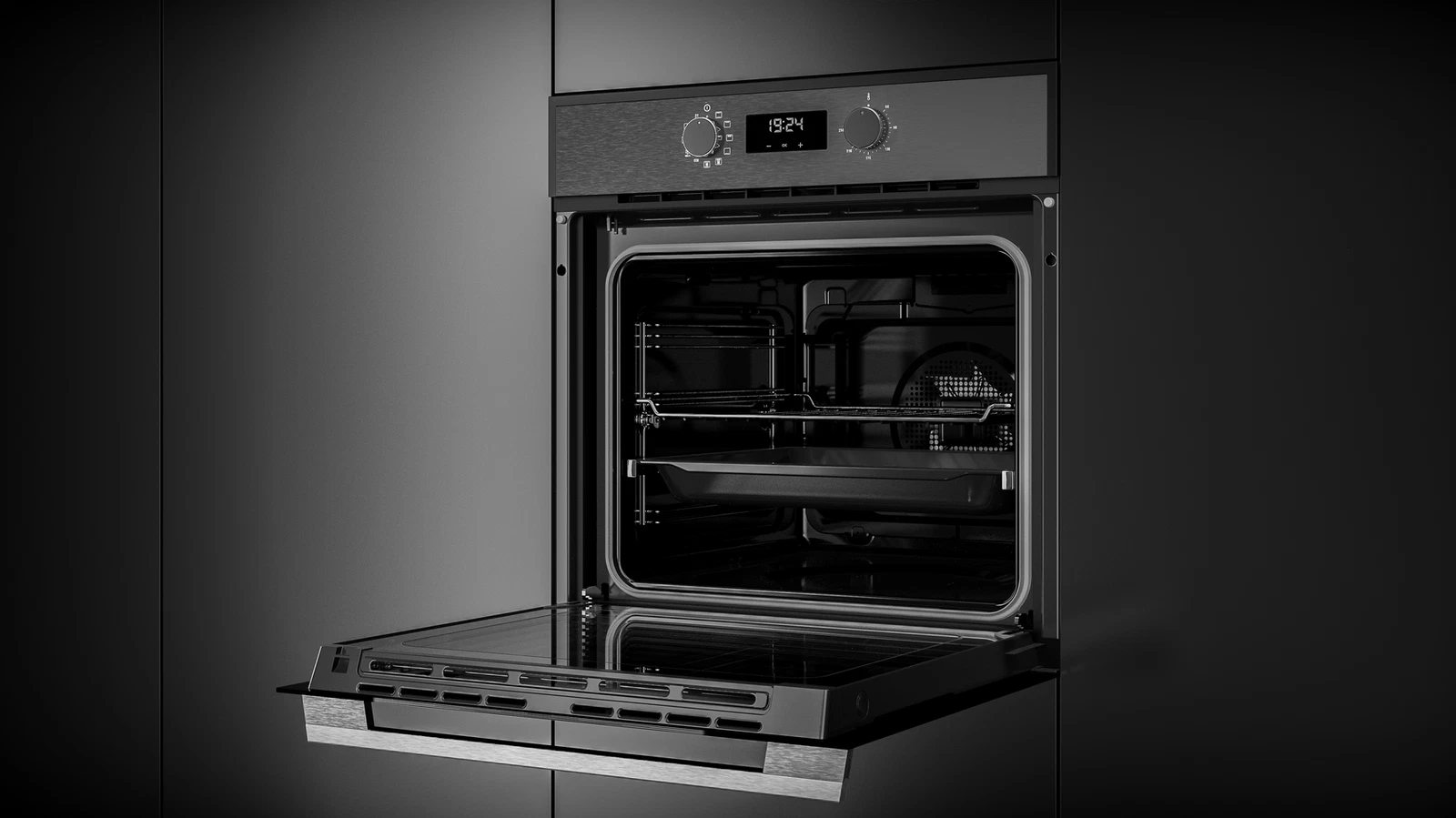 Духовой шкаф электрический Teka Total HSB 630 BLACK Чёрная Эмаль