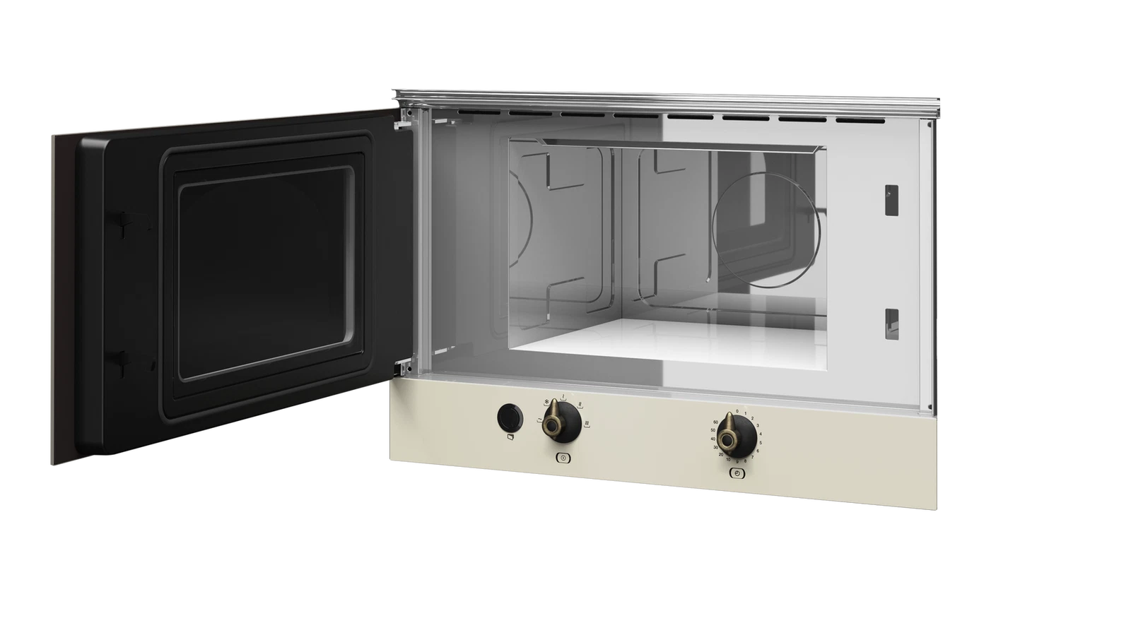 Встраиваемая микроволновая печь Teka Country MWR 22 BI VANILLA-OB Ванильная Эмаль/Состаренная Бронза