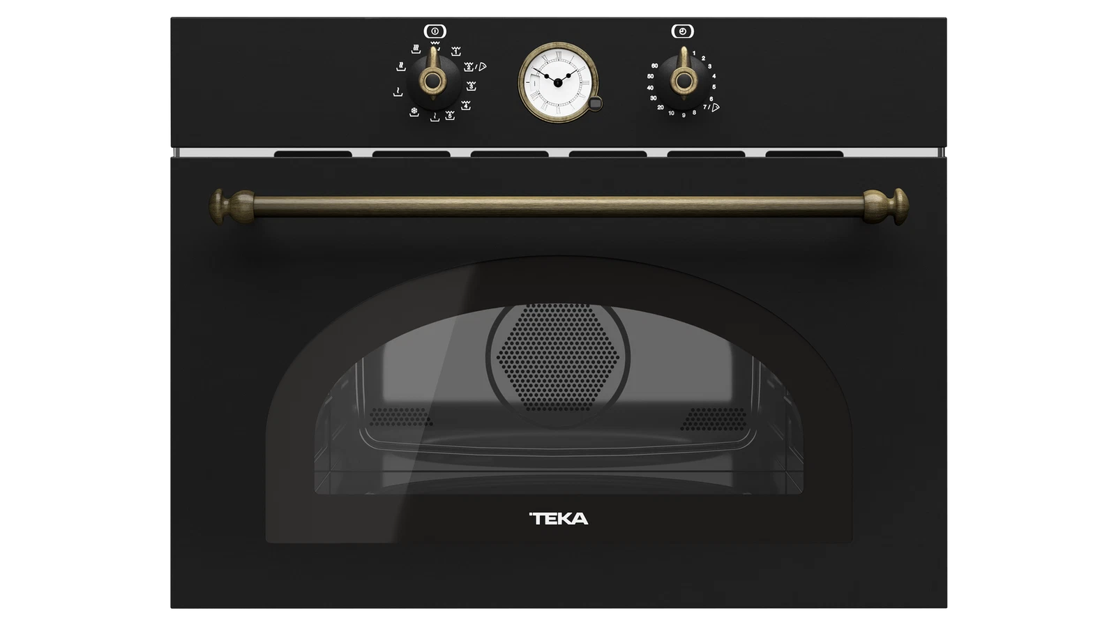 Встраиваемая микроволновая печь Teka Country MWR 32 BIA ANTHRACITE-OB Антрацитовая Эмаль/Состаренная Бронза