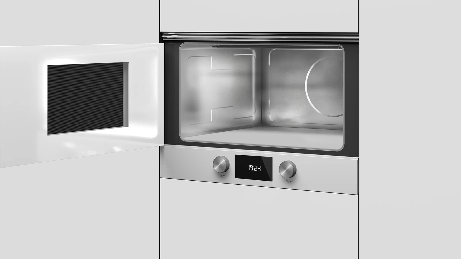 Встраиваемая микроволновая печь Teka Maestro ML 822 BIS L WHITE-SS Белое Стекло