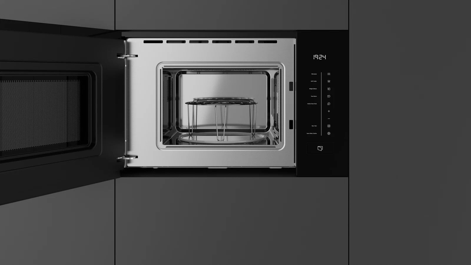 Встраиваемая микроволновая печь Teka Full Black MLEG 820 FI FULL BLACK Полностью Чёрный