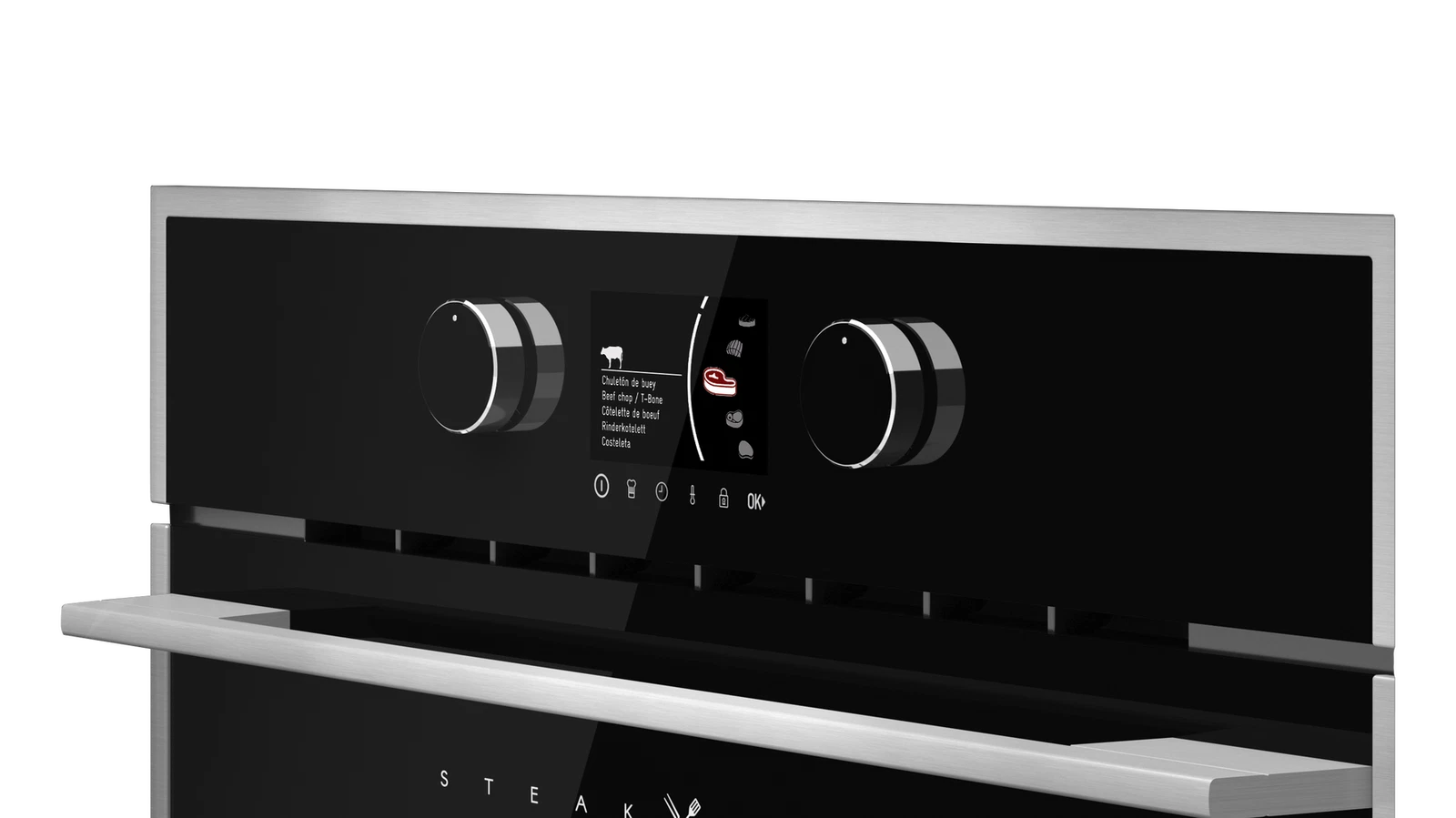 Духовой шкаф электрический Teka Maestro STEAKMASTER BLACK-SS Чёрное Стекло