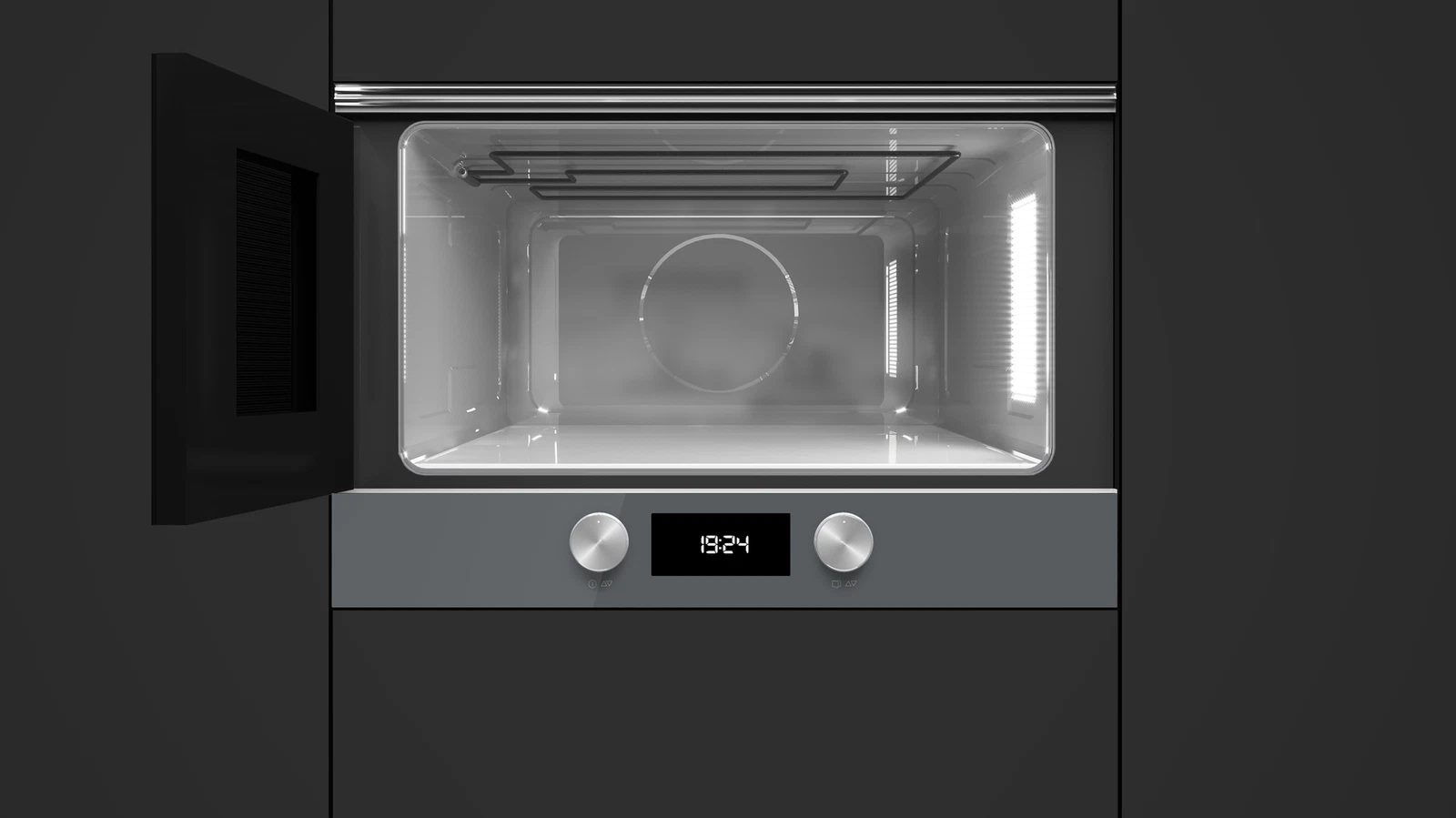 Встраиваемая микроволновая печь Teka Urban ML 8220 BIS L STONE GREY Серый Камень