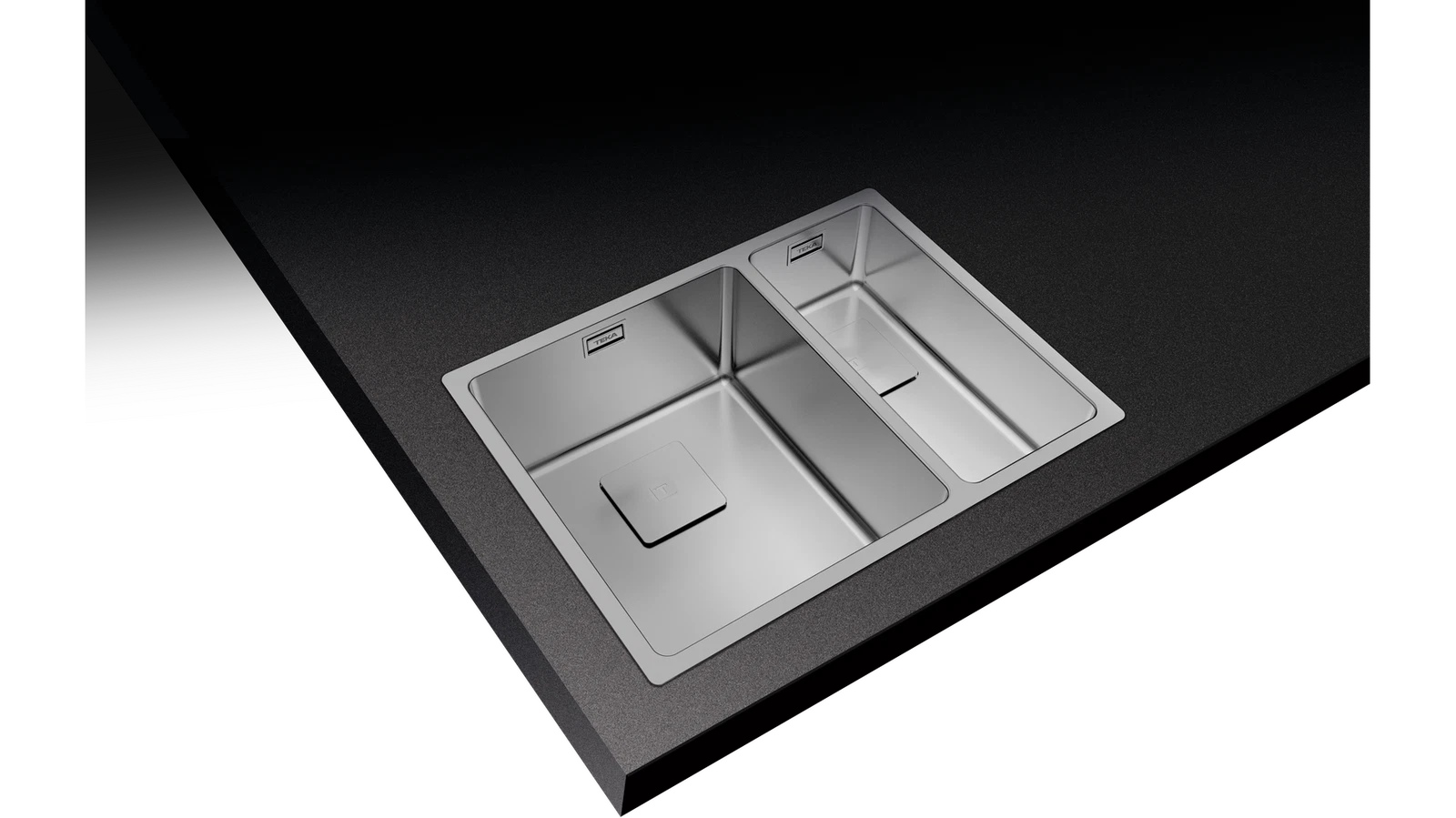 Мойка из нержавеющей стали Teka  FLEXLINEA RS15 2B 580 POLISHED Полированная подстольного монтажа / монтаж заподлицо / монтаж сверху (плоский кант)