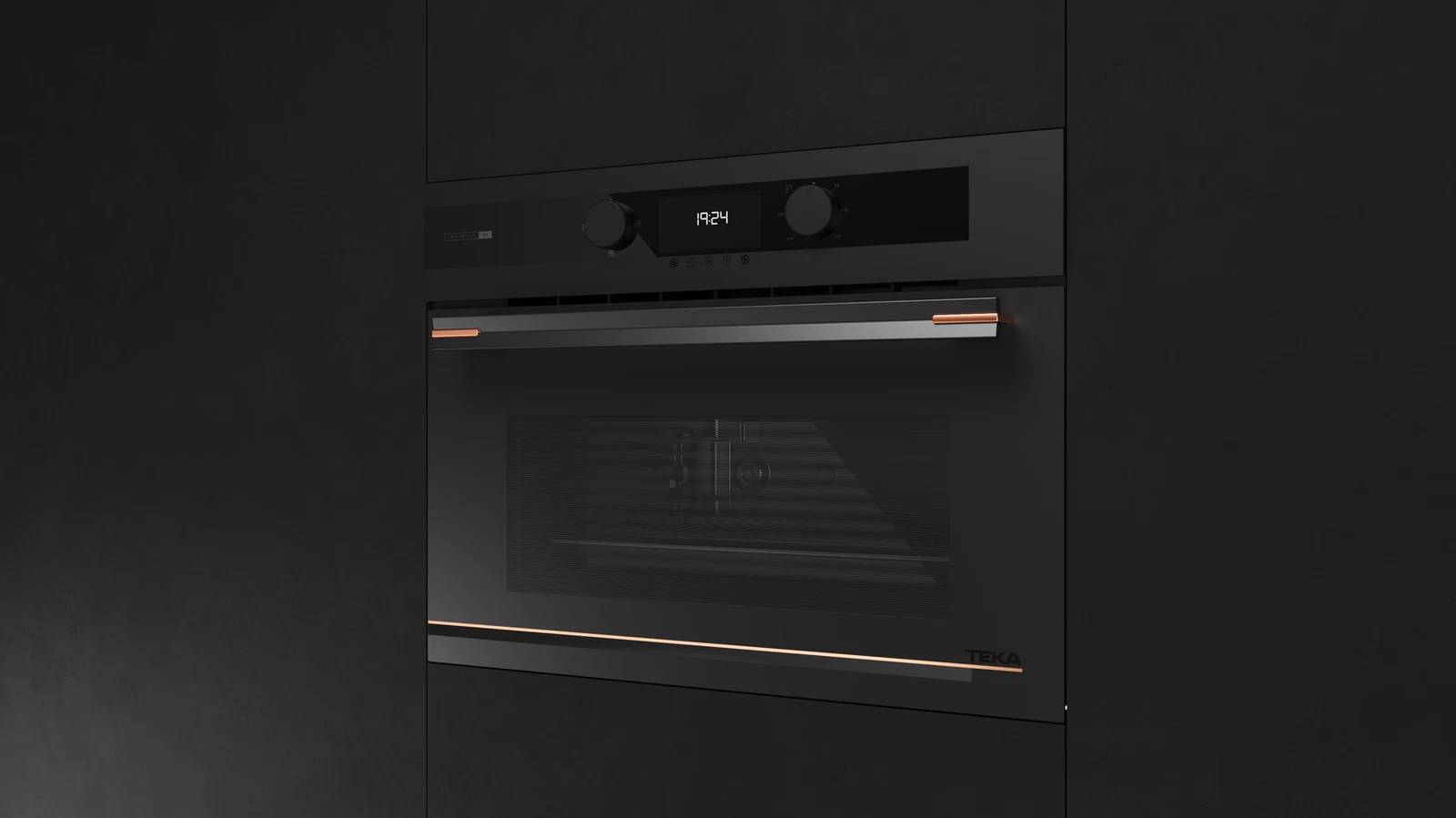 Встраиваемая микроволновая печь Teka Infinity MLC 84-G1 MATT BLACK Матовый Чёрный