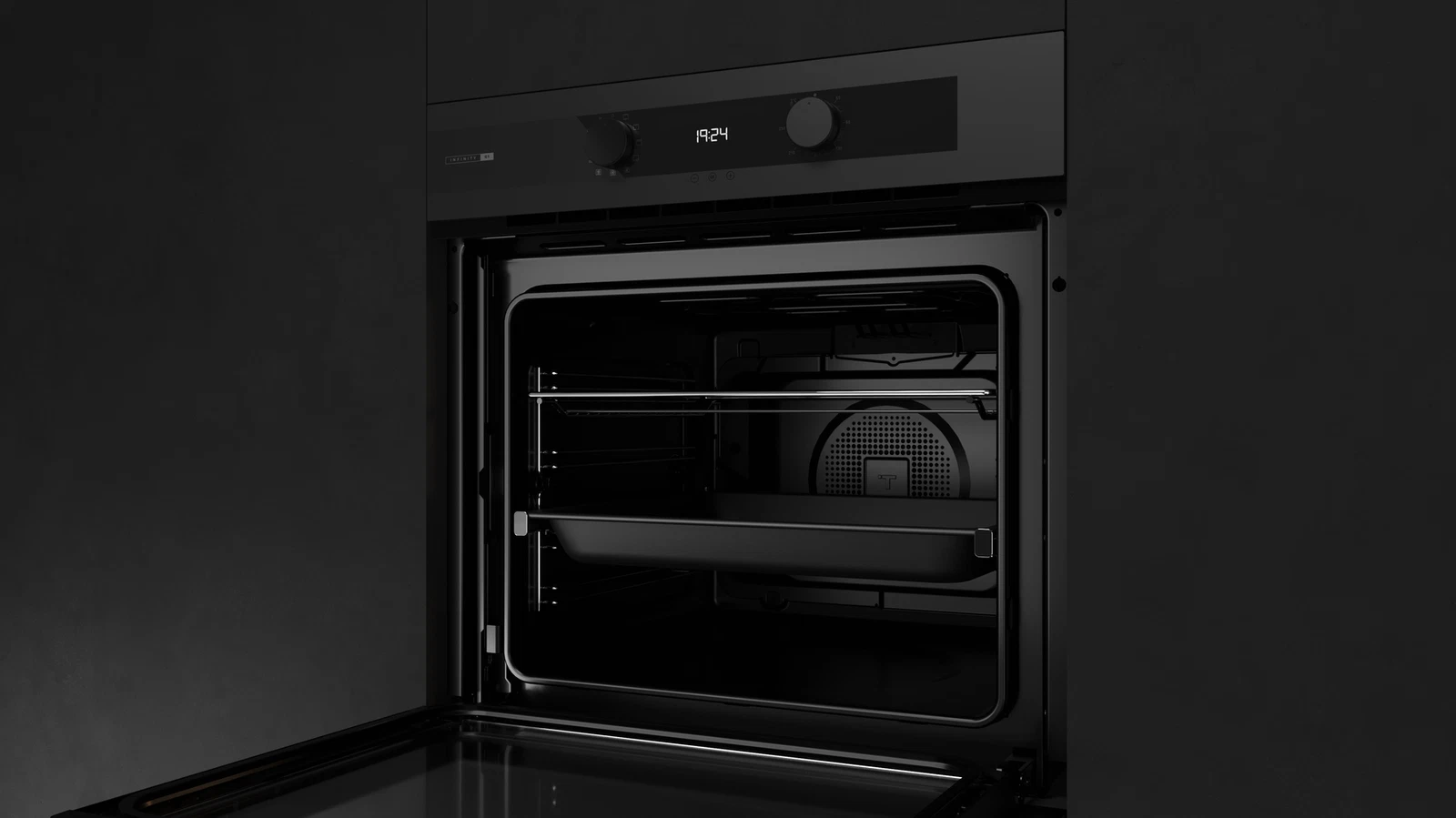 Духовой шкаф электрический Teka Infinity HLB 84-G1 MATT BLACK Матовый Чёрный