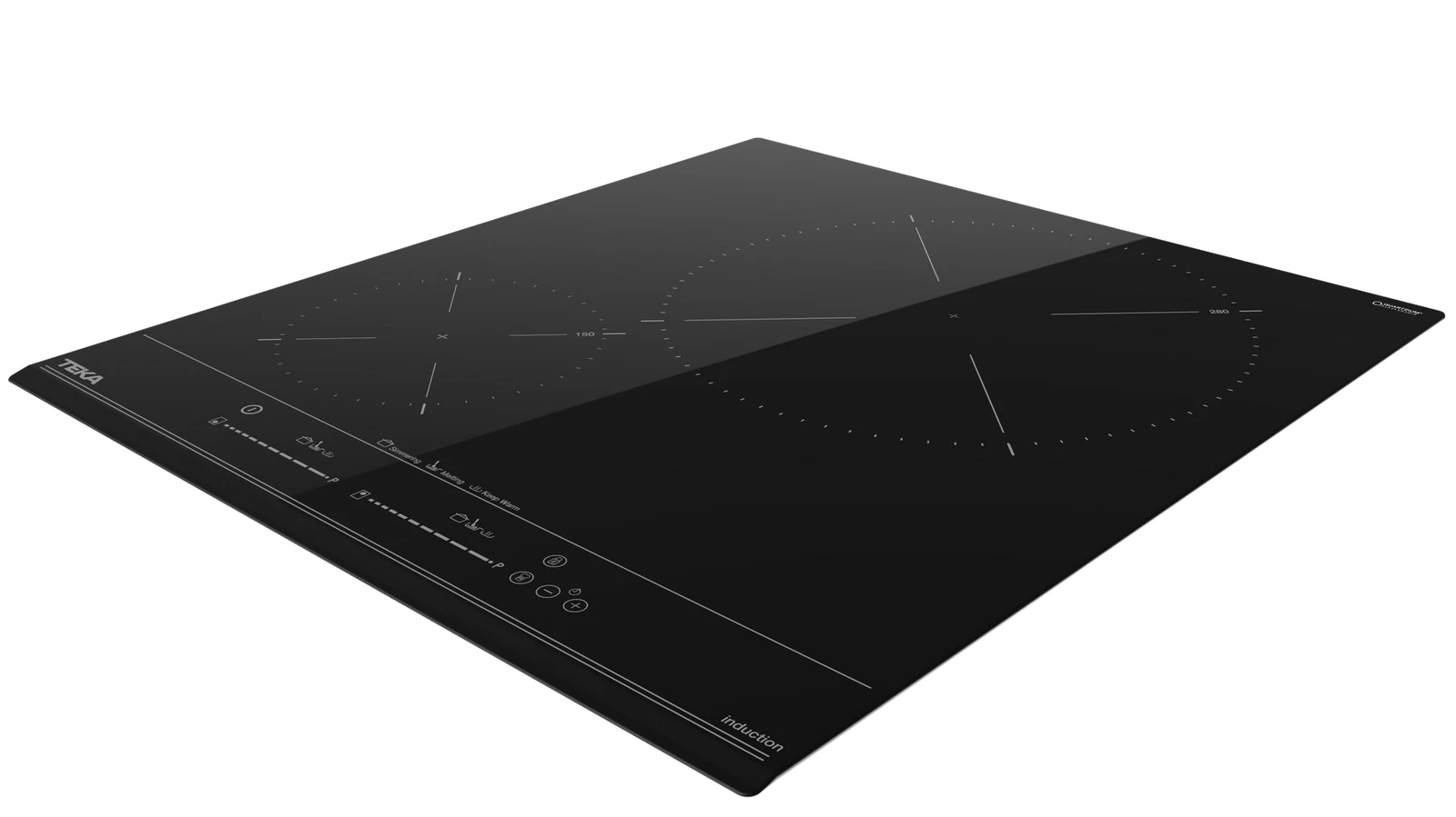 Индукционная варочная панель DirectSense Domino 45 см IZC 42400 MSP BLACK