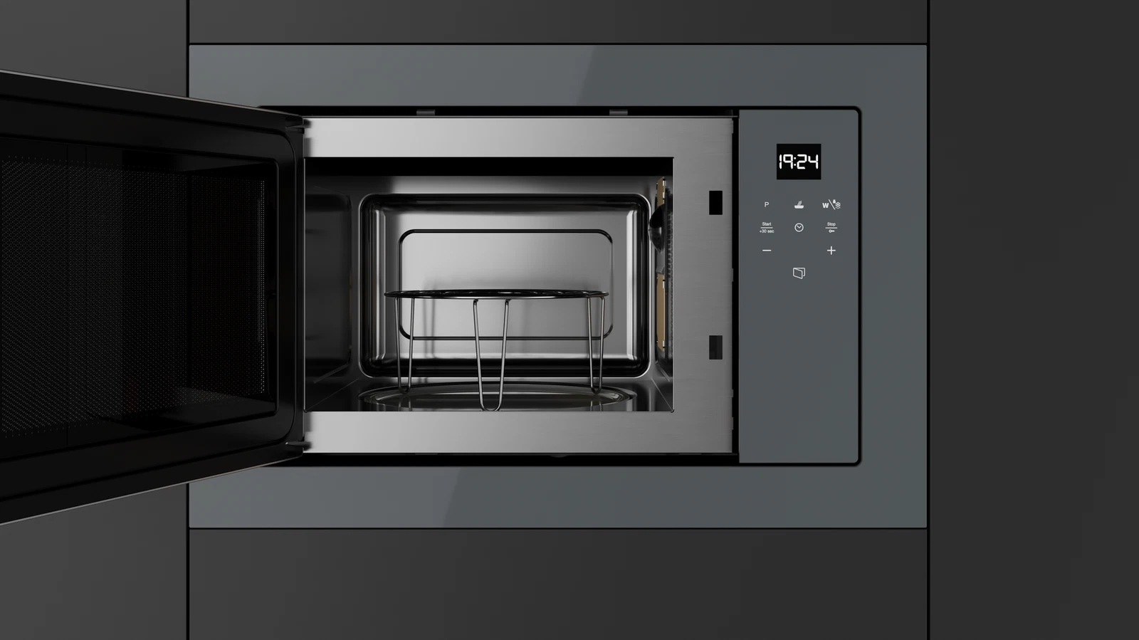 Встраиваемая микроволновая печь Teka Urban ML 8210 BIS STONE GREY Серый Камень