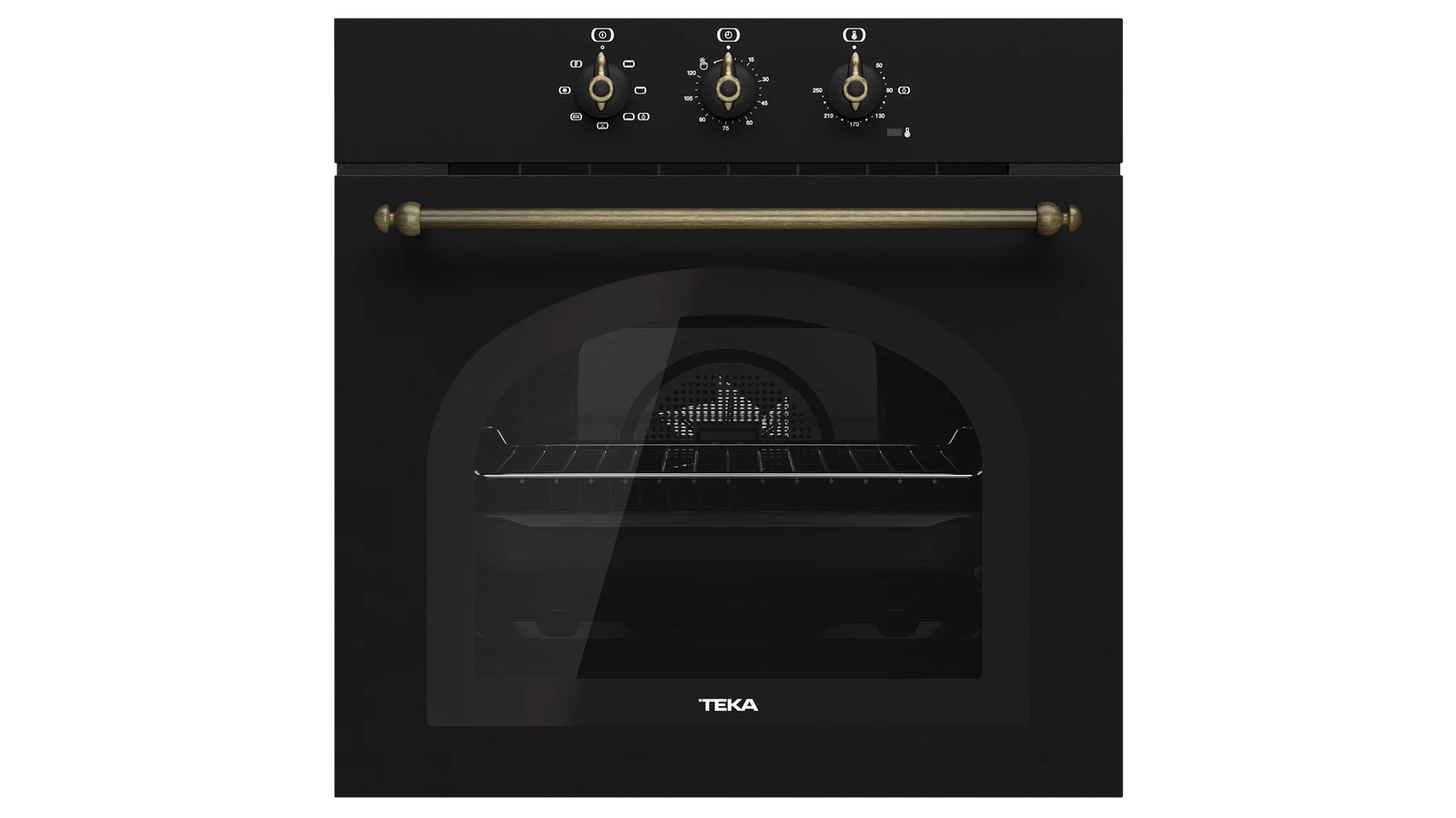 Духовой шкаф электрический Teka Country HRB 6100 ANTHRACITE-OB Антрацитовая Эмаль/Состаренная Бронза