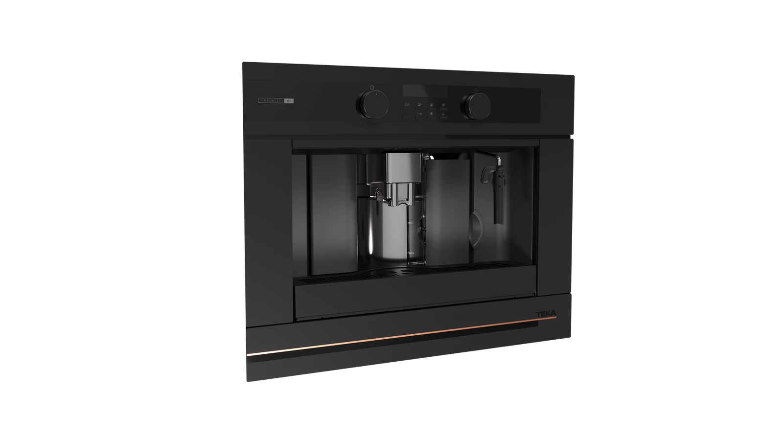 Кофемашина встраиваемая Teka Infinity CLC 85-G1 GM MATT BLACK Матовый Чёрный