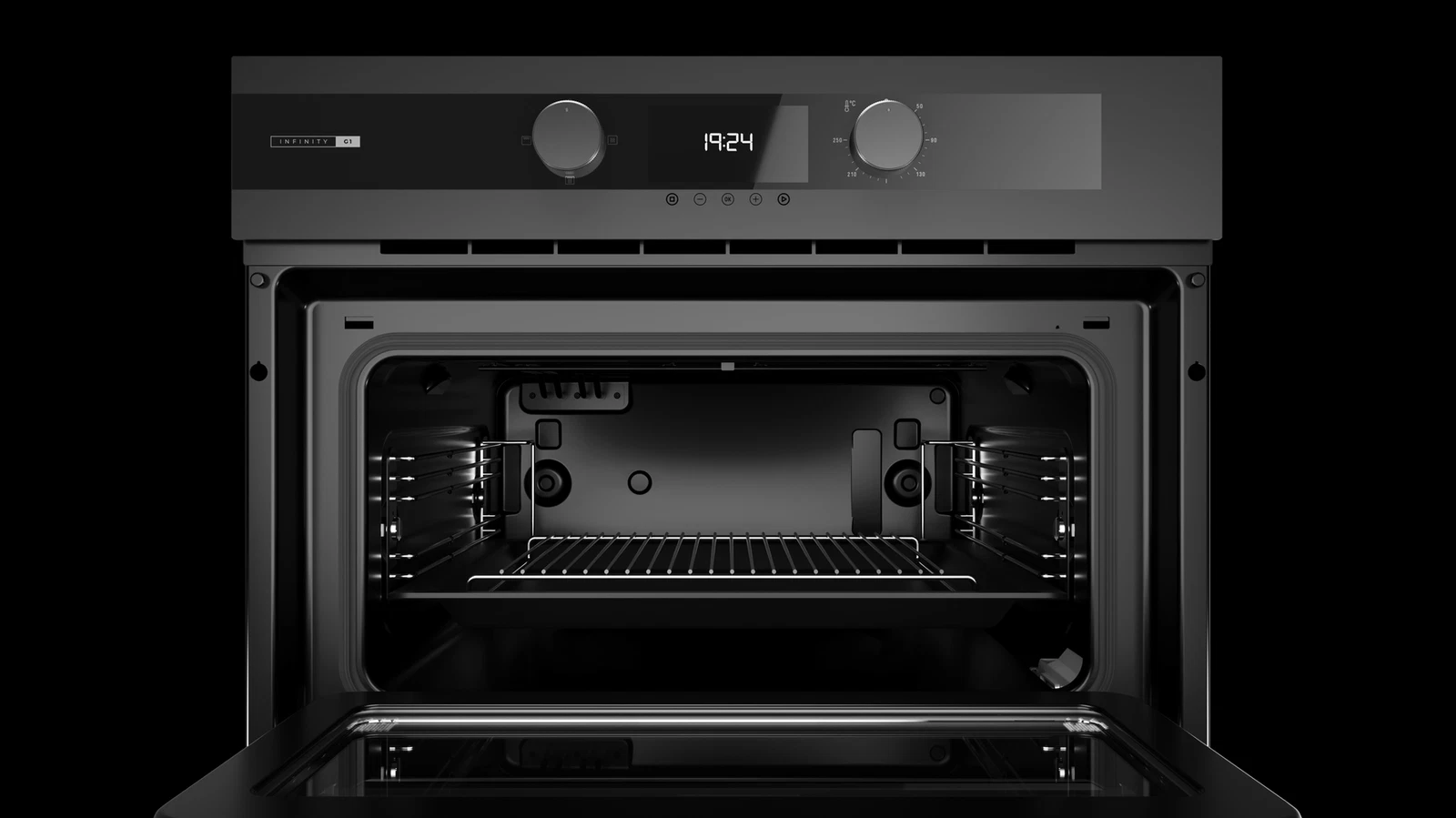 Встраиваемая микроволновая печь Teka Infinity MLC 84-G1 MATT BLACK Матовый Чёрный
