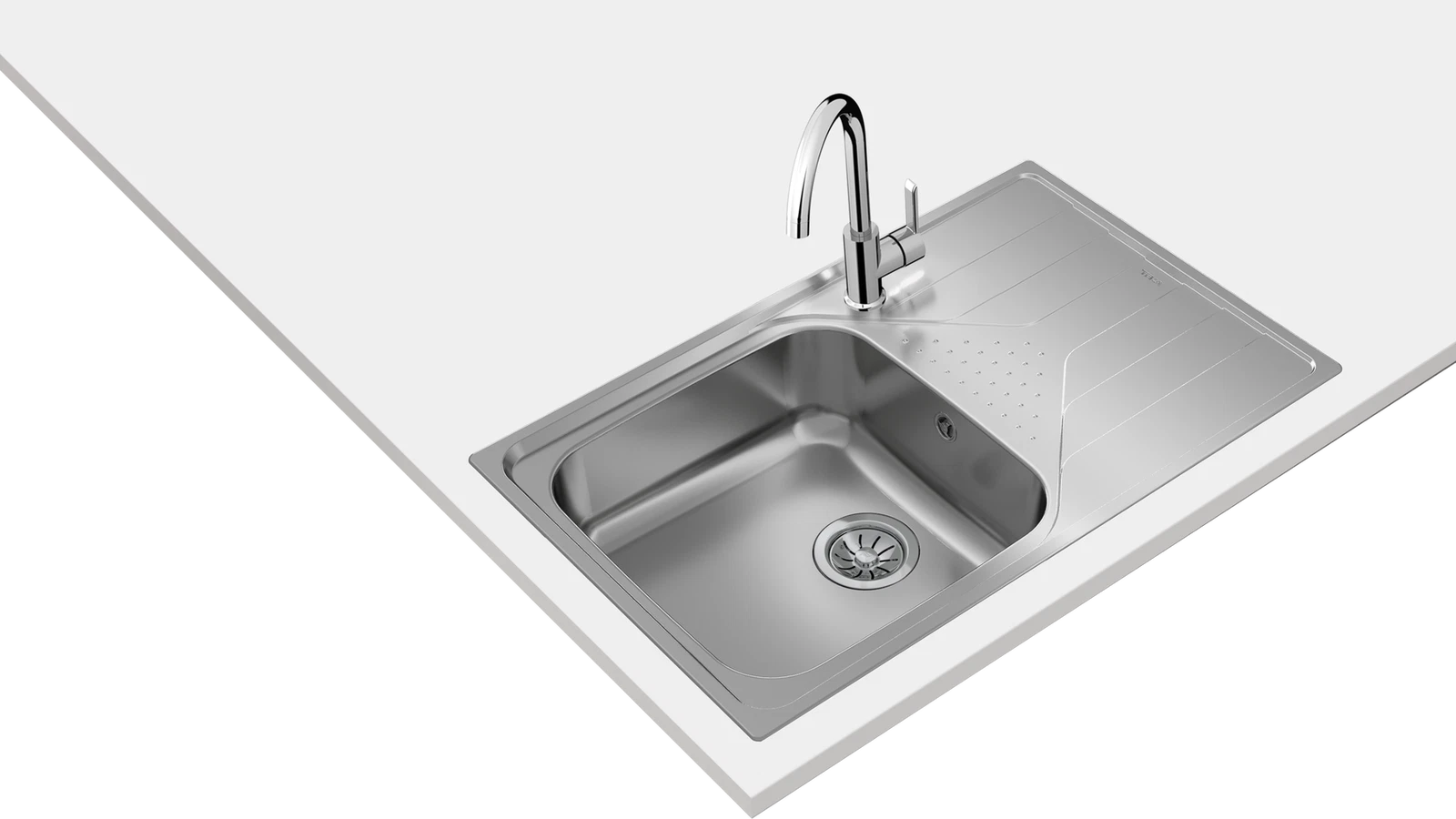 Мойка из нержавеющей стали врезная Teka  UNIVERSE 50 T-XM 1B 1D MAX MCTXT Микротекстурированная