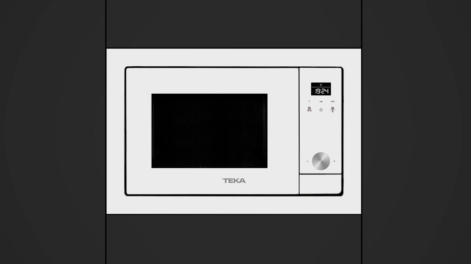 Встраиваемая микроволновая печь Teka Urban ML 8200 BIS WHITE MARBLE Белое Стекло
