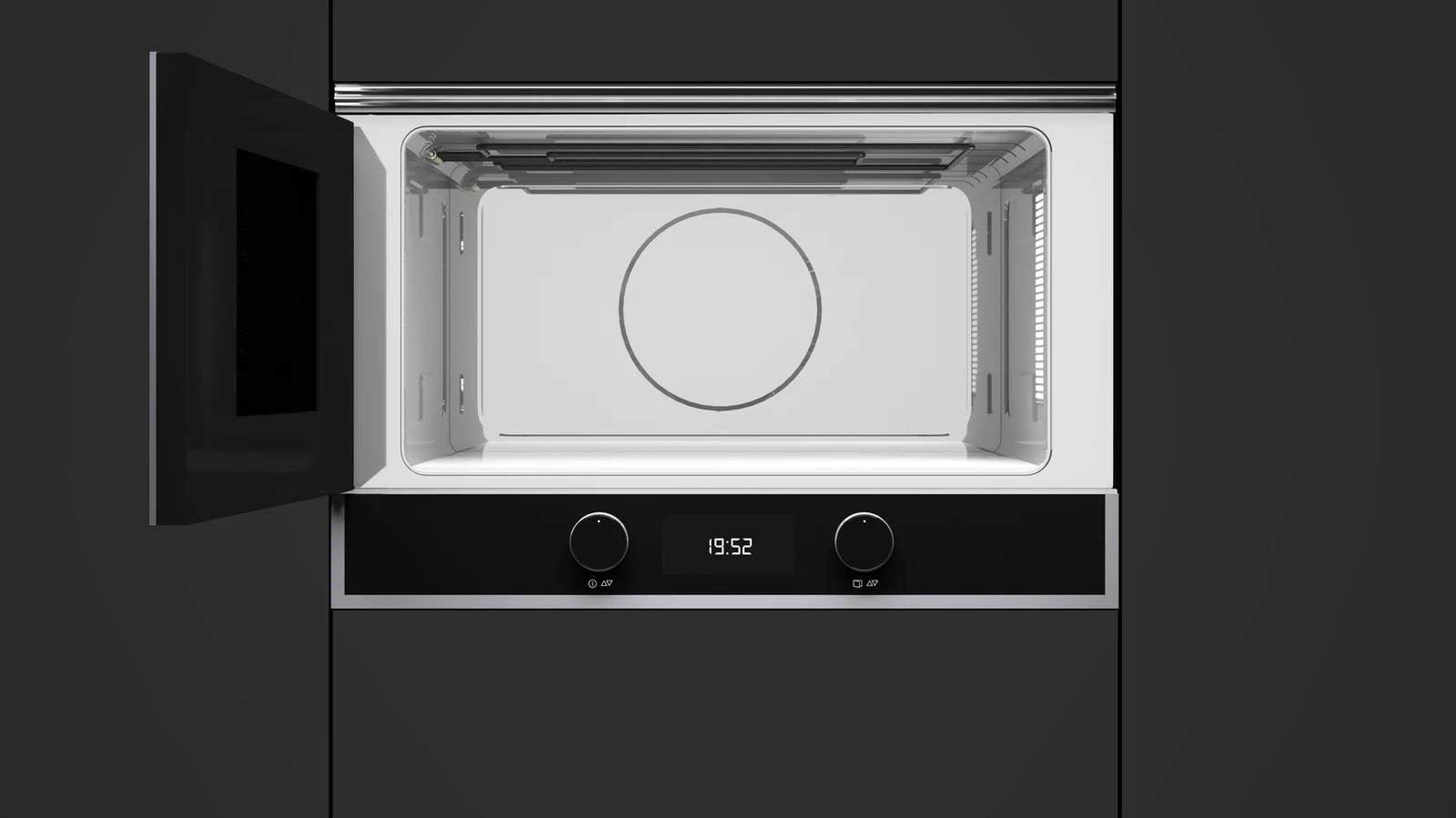 Встраиваемая микроволновая печь Teka Maestro ML 822 BIS L BLACK-SS Чёрное Стекло