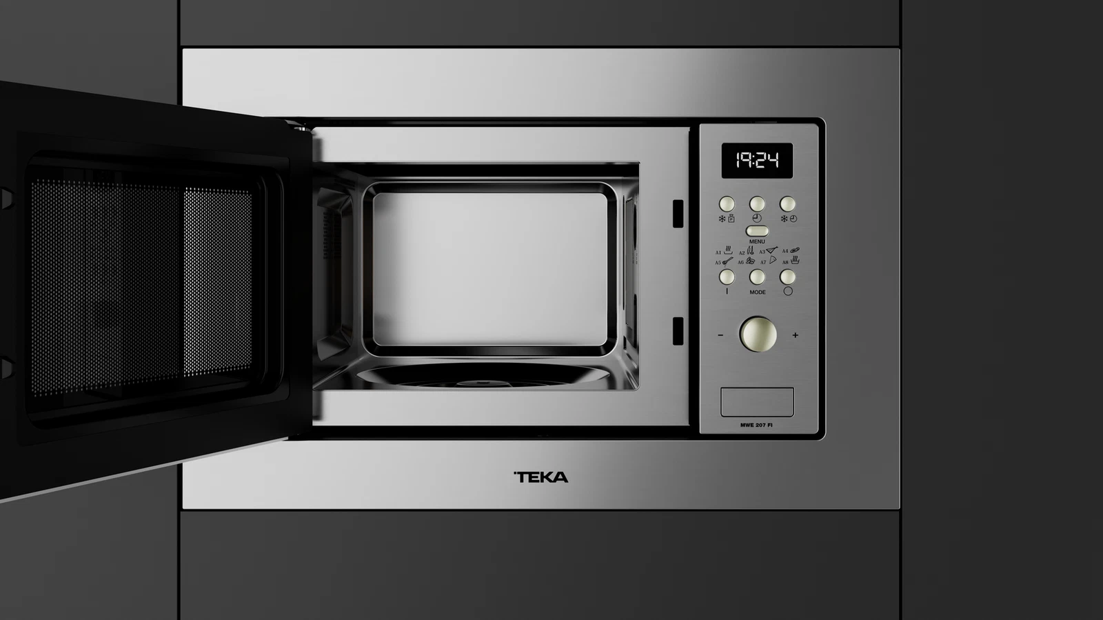 Встраиваемая микроволновая печь Teka Universo MWE 207 FI SS Нержавеющая Сталь