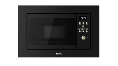 Встраиваемая микроволновая печь Teka Universo MWE 207 FI BLACK Чёрная Эмаль