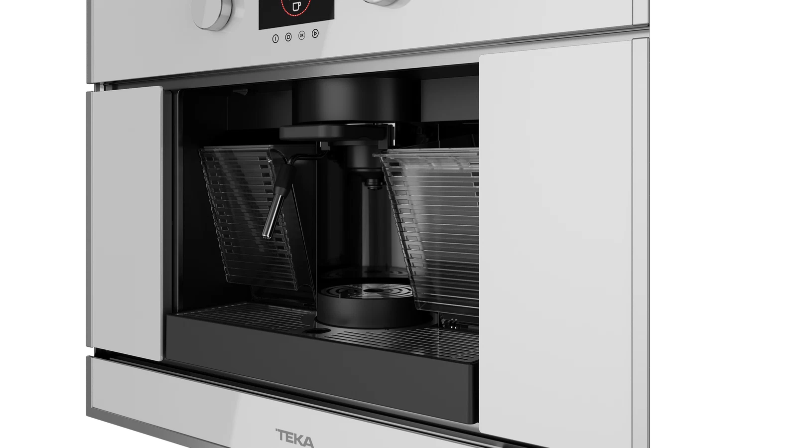 Кофемашина встраиваемая Teka Maestro CLC 835 MC WHITE-SS Белое Стекло