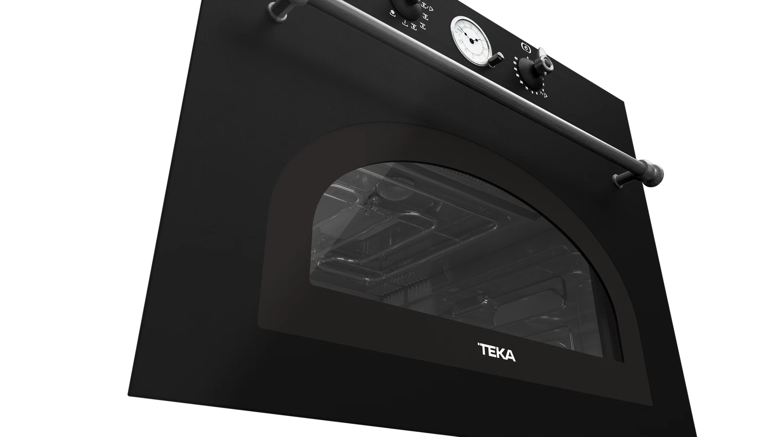 Встраиваемая микроволновая печь Teka Country MWR 32 BIA ANTHRACITE-OS Антрацитовая Эмаль/Состаренное Серебро