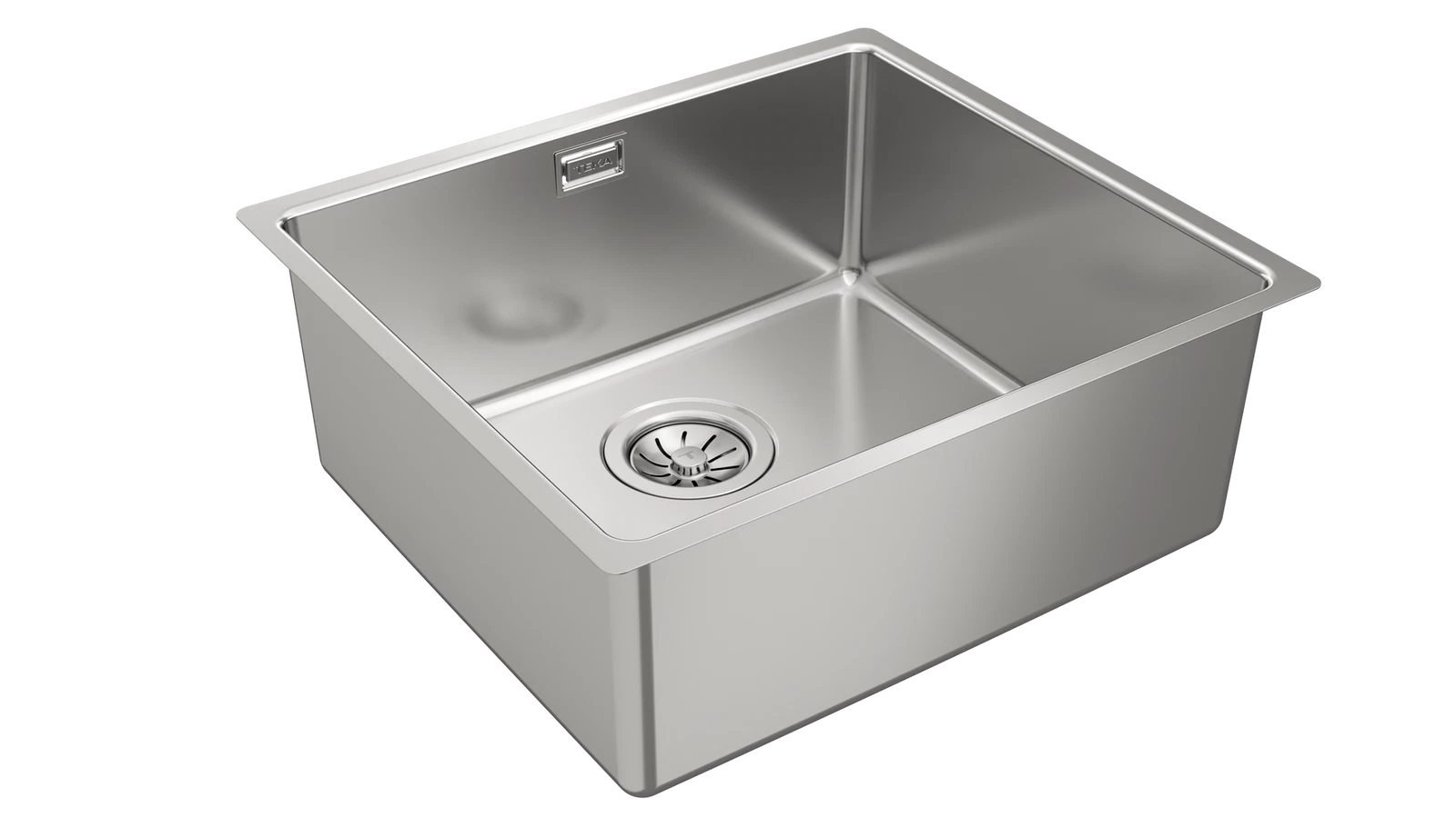 Мойка из нержавеющей стали с 1-ой чашей/ Подстольный монтаж BE LINEA RS15 45.40 POLISHED