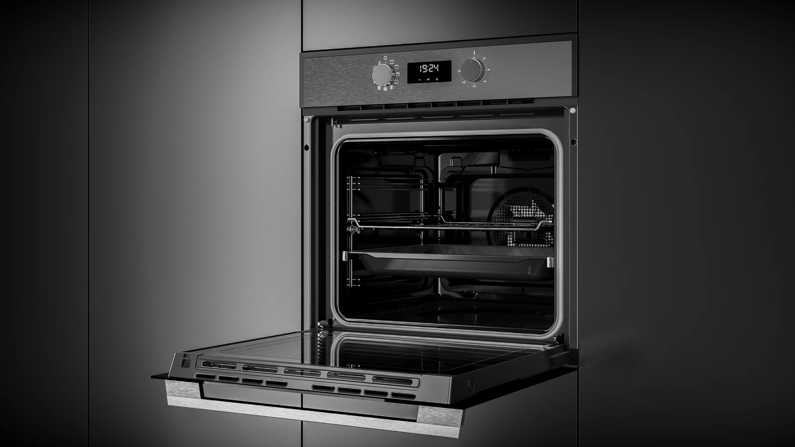 Духовой шкаф электрический Teka Total HSB 640 BLACK Чёрная Эмаль