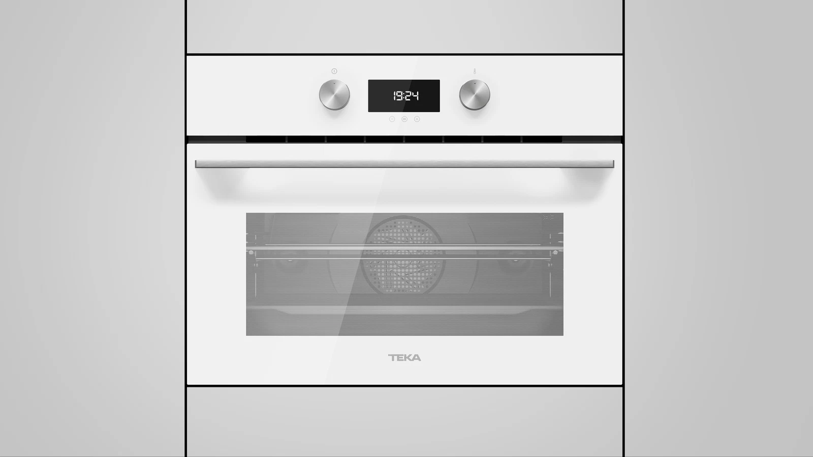 Компактный духовой шкаф  Teka Urban HLC 8400 WHITE MARBLE Белое Стекло