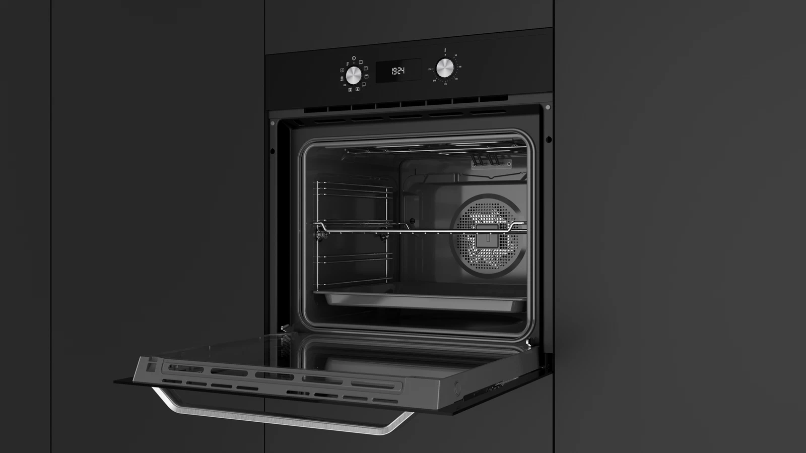 Духовой шкаф электрический Teka Universo HCB 6535 BLACK Чёрная Эмаль