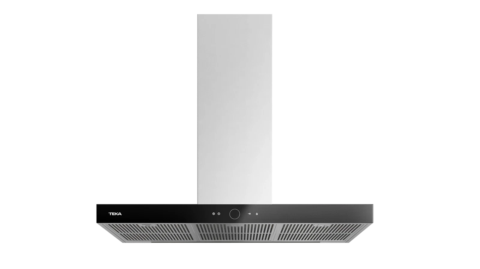 Пристенная вытяжка Ultraslim шириной 90 см. Высота корпуса 45 мм PerfectA4 DLH 985 T BLACK-SS