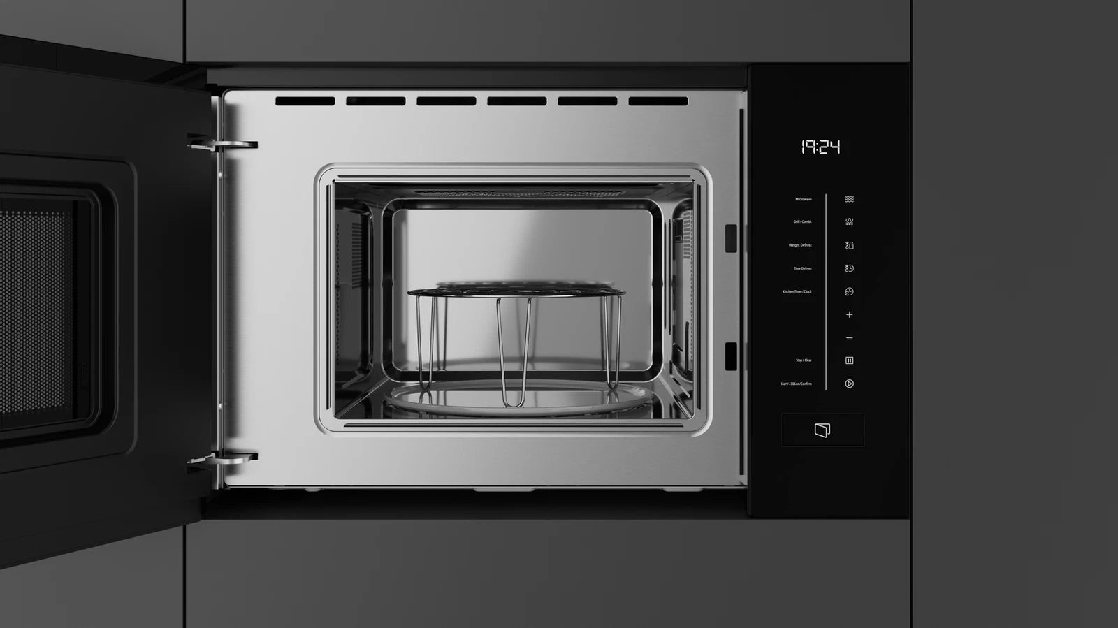 Встраиваемая микроволновая печь Teka Full Black MLEG 820 FI FULL BLACK Полностью Чёрный