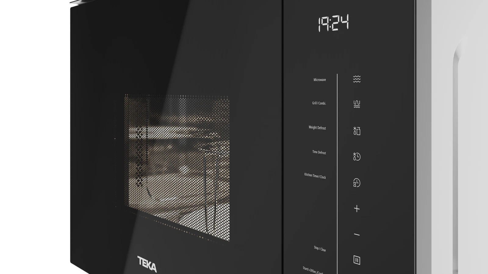 Встраиваемая микроволновая печь Teka Full Black MLEG 820 FI FULL BLACK Полностью Чёрный
