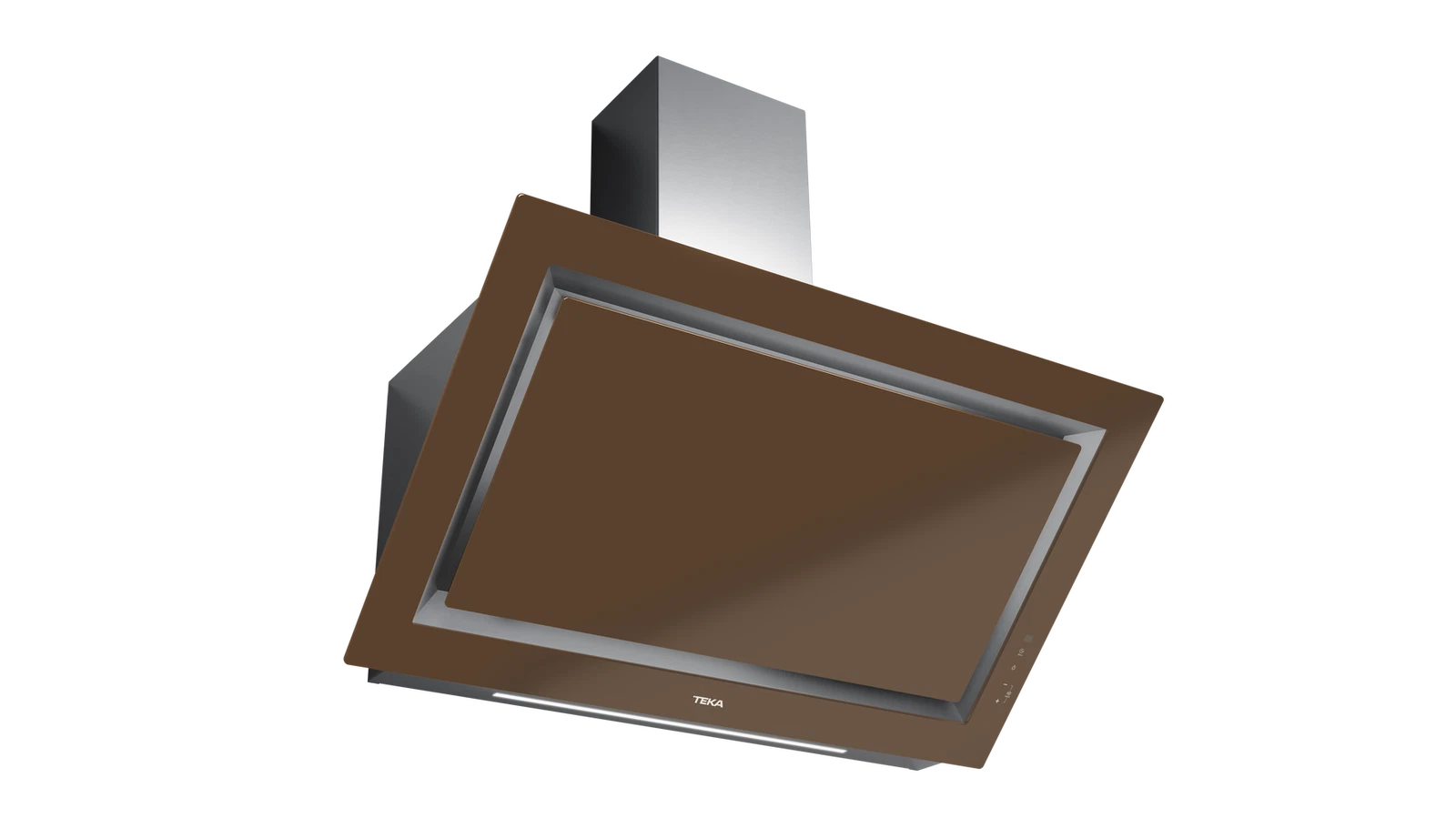 Пристенная вертикальная вытяжка шириной 90 см / Коллекция Urban DLV 98660 TOS LONDON BRICK BROWN
