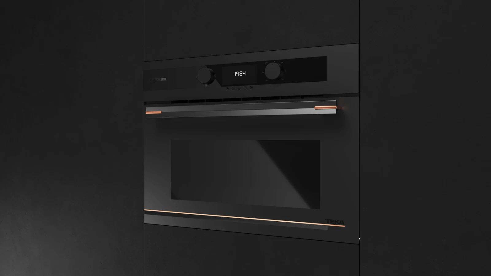 Встраиваемая микроволновая печь Teka Infinity MLC 84-G1 MATT BLACK Матовый Чёрный
