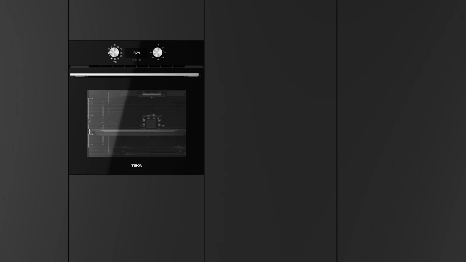 Духовой шкаф электрический Teka Urban AIRFRY HLB 8416 NIGHT RIVER BLACK Ночная Река