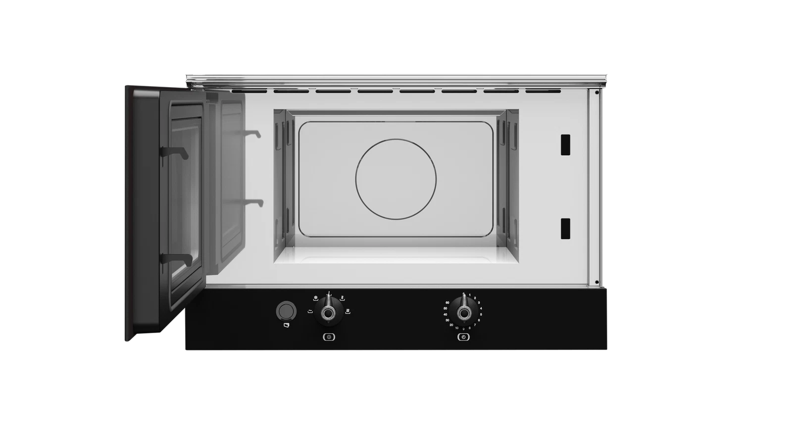 Встраиваемая микроволновая печь Teka Country MWR 22 BI ANTHRACITE-OS Антрацитовая Эмаль/Состаренное Серебро