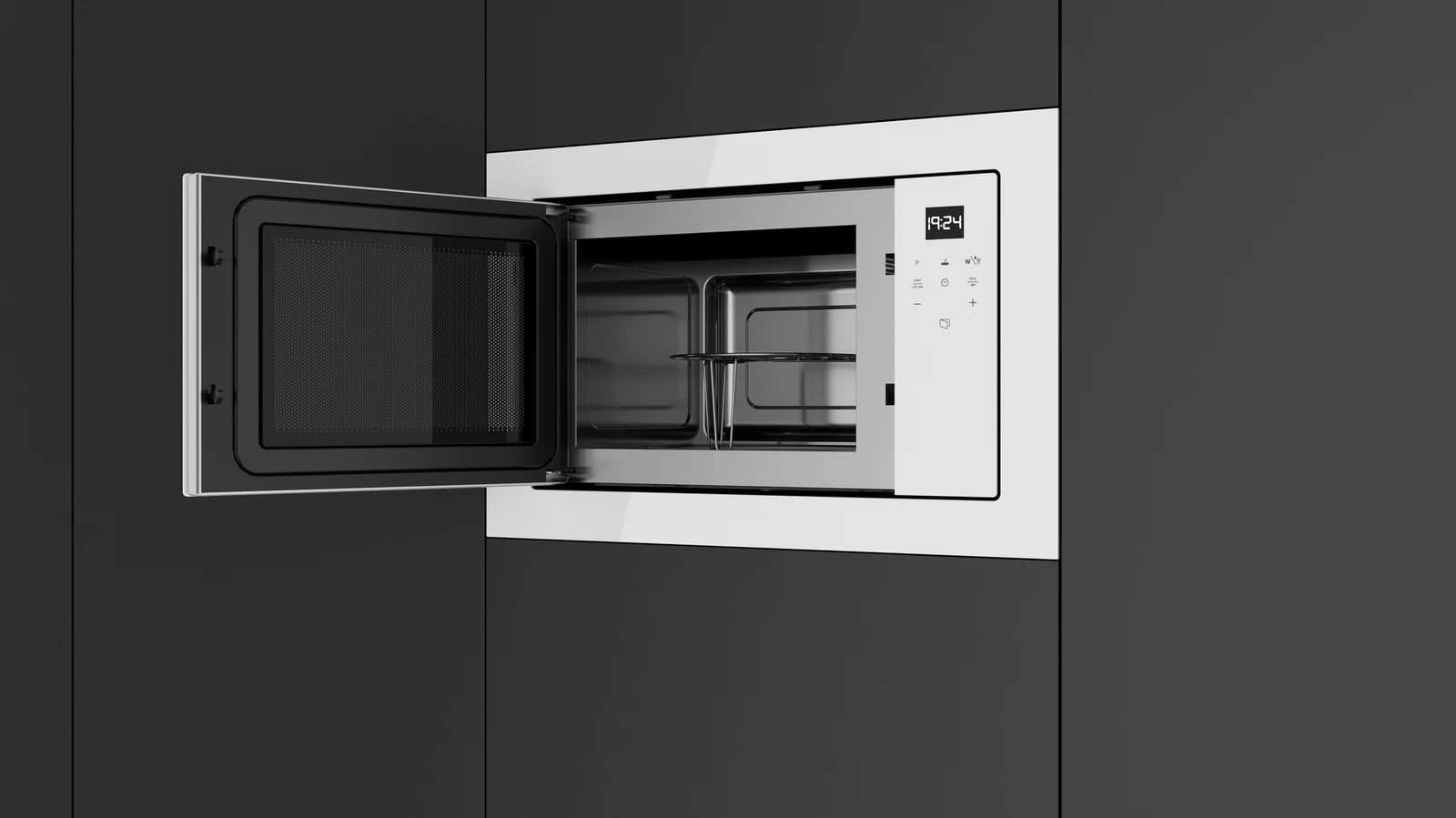 Встраиваемая микроволновая печь Teka Urban ML 8210 BIS WHITE MARBLE Белое Стекло
