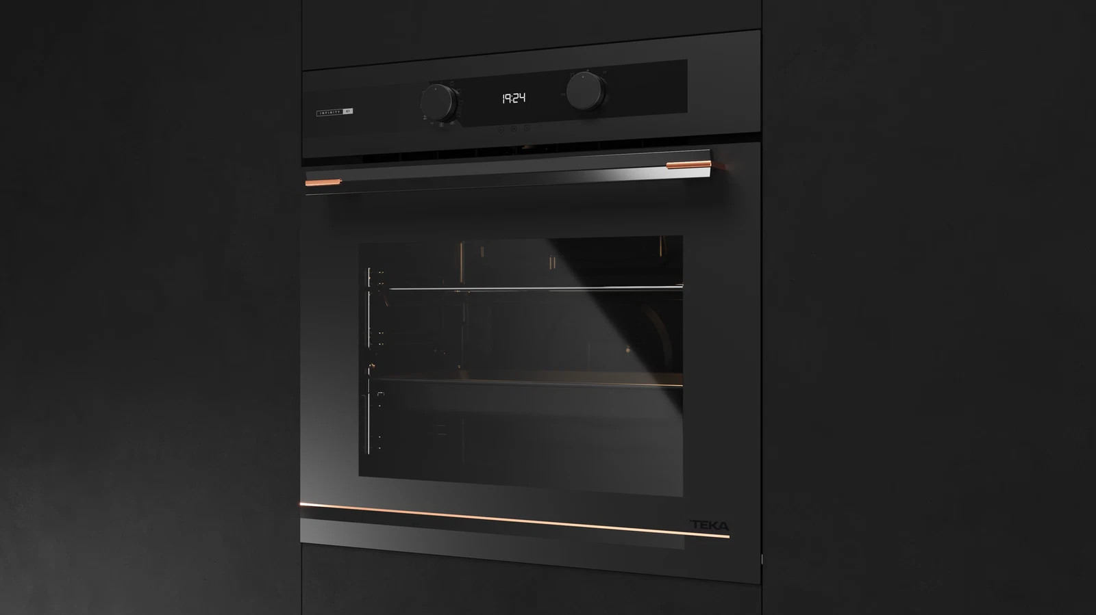 Духовой шкаф электрический Teka Infinity HLB 84-G1 P MATT BLACK Ночная Река