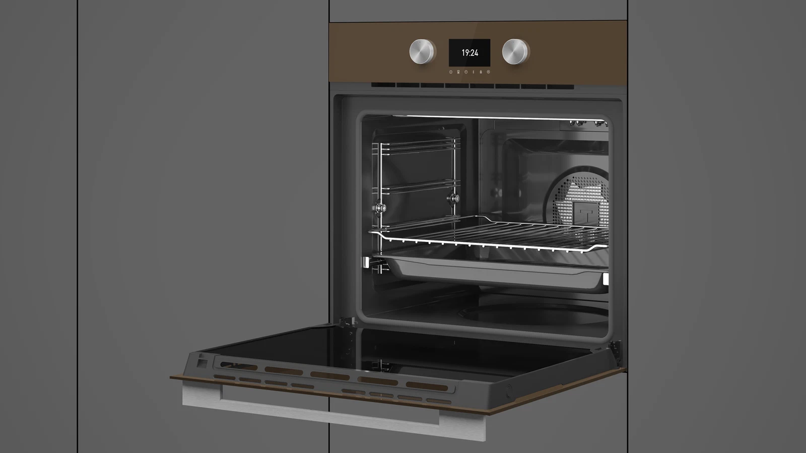 Духовой шкаф электрический Teka Urban HLB 8600 LONDON BRICK BROWN Лондонский Кирпич